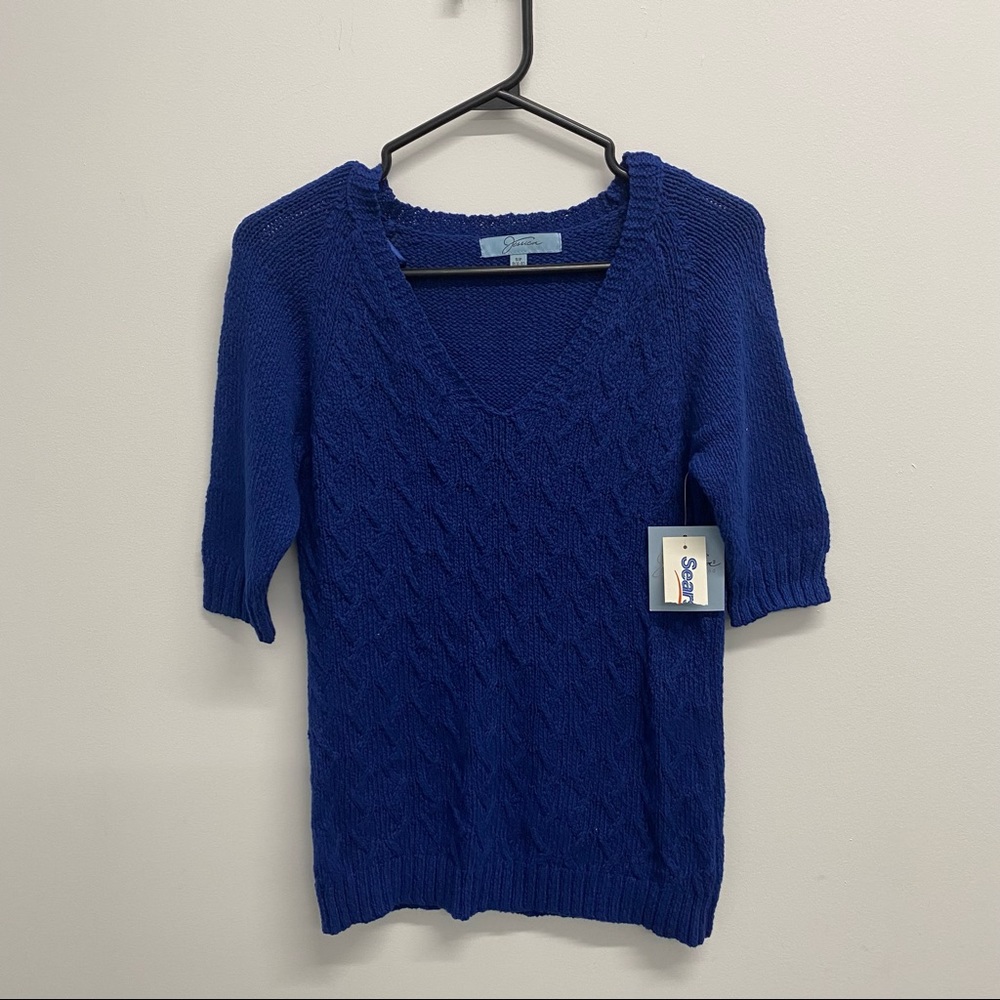 ✨NEW✨ BLUE VINTAGE KNITTED TOP | SEARS
